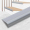 Gaahing Vinyl Anti-Rutsch Treppe Schritt, Peel und Stick Anti-Rutsch Treppe Nase, Form Trim Tritte Kantenschutz für Innenanwendungen (10m, Grau)