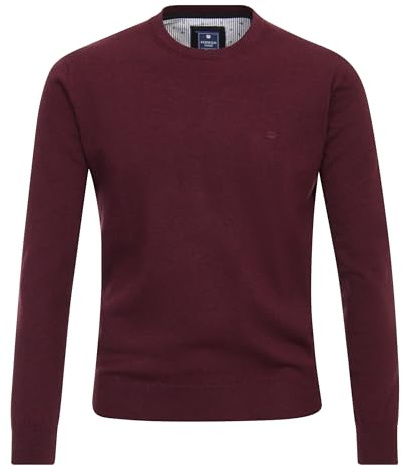 Redmond - Herren Pullover mit Rundhals-Ausschnitt (500), Größe:XL, Farbe:Rot(59)
