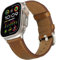 Titanium Leather Strap Compatible with Apple Watch Ultra 2, 49mm-38mm Men & Women, Top Genuine Leather Strap for iWatch Ultra 2, SE, Series 10-1
