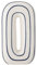 Bloomingville Mae Vase, Blau, Keramik, L18,5xH32xB8,5 cm