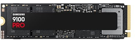 Samsung SSD 9100 PRO 2TB, PCIe 5.0x4 M.2 2280, Seq. Read Speeds Up to 14,800MB/s, Best for AI Computing, Gaming, and Heavy Duty Workstations (MZ VAP2T0B/AM)