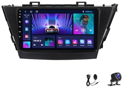9 Pulgadas Android 13 Radio Coche Bluetooth Inalámbrico Car-Play Compatible con Toyota Prius Plus V Alpha Autoradio Pantalla Táctil Multimedia De Navegación con DSP FM RDS Radio,M100CP 4core 1G+32G
