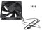 Ventilateur de boîtier Mtlavishness PWM 100 mm, double boule, contrôle intelligent de la température, 1800 tr/min, haute vitesse, faible bruit, 4 broches, pour PC