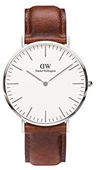 Daniel Wellington Classic Uhr 40mm Stainless Steel (316L) Silver