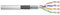 DIGITUS Roh-Patchkabel Cat-5e - Meterware Unkonfektioniert - 305 m - SF-UTP Netzwerk-Kabel - PVC - AWG 26/7 - Grau
