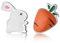 CEREOTH Kaninchen liebt es, Radieschen zu Essen Ohrstecker Ohrringe Damen 925 Sterling Silbler Ohrschmuck Geschenk für Mädchen Damen