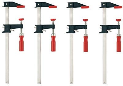 Bessey GSCC2.512 2.5-Inch x 12-Inch Economy Clutch Style Bar Clamp … (4)