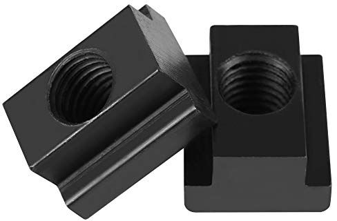 Regun Tabella della Frutta a Guscio Ossido Nero Finitura T tasselli scorrevoli M14 discussioni Fit nei Cave a T in tabelle di Macchine Utensili (5 pc/Pacchetto)