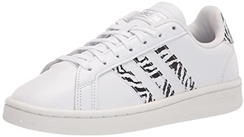 adidas Damen Grand Court Tennisschuh, Weiß, Kristall, Weiß, 42 EU