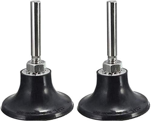 Crossarctic 2 Inch Sanding Discs Holder Roll Lock Disc Pad Quick Change Disc Adapter with 1/4 Shank for Roloc, Die Grinder Power Drill Driver