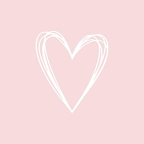 Papier-Servietten mit Herz in rosa & weiß Tisch-Dekoration Muttertag Valentinstag Liebe Hochzeit Tisch-Dekoration Deko Baby-Party Mädchen Girl (20, Herz pastell rosa)