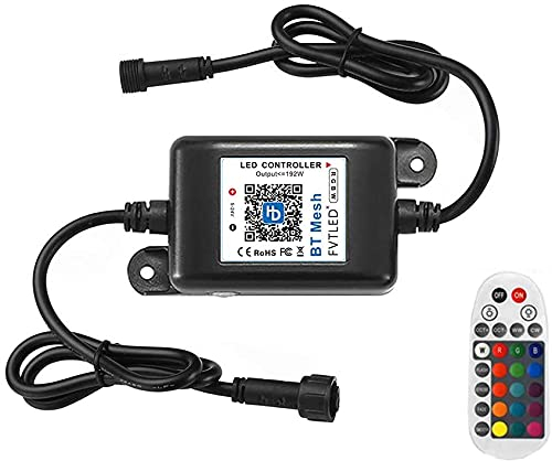 SUBOSI Bluetooth RGBWW Controller Wireless DC12V/24V für RGBWW LED Bodeneinbauleuchten