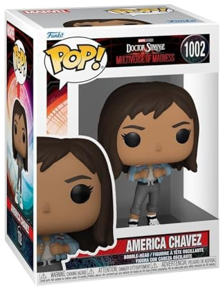 Funko Pop! Marvel: - America Chavez - Doctor Strange - Figurine en Vinyle à Collectionner - Idée de Cadeau - Produits Officiels - Jouets pour Les Enfants et Adultes - Movies Fans