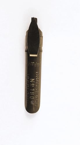 Brause 158020B - Packung mit 15 Banzugfedern 2mm, mit abgeschrägter Spitze und Reservoir für die westliche Kalligrafie, ideal für Kalligraphie, 1 Box