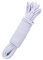 Corda Elastica Resistente 5 mm X 12 m, Bianco Corde Elastiche Cordino Elastico Cavo Elastico per Bagagli, Campeggio, Kayak, Lacci per Scarpe, Artigianato, Progetti Fai Da Te (Bianco, 5MM X 12M)