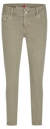 Buena Vista Damen Jeans Italy V 7/8 Khaki (44), XS