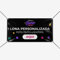 Pancarta Personalizada para Publicidad Exterior - Lona Personalizada con Foto, Logo, Texto, Comunion, Bodas, Banderas - Cartel con Fotos Texto 4 Medidas (100x70cm)