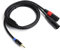 XLR to 3.5mm Cable 10ft, 1/8 TRS to XLR Male Y Splitter Stereo Cable, 3.5mm TRS to Dual XLR, 3.5mm Stereo Jack Adapter TRS to XLR for Laptop, Mp3, Mixer (5m / 16.4ft)