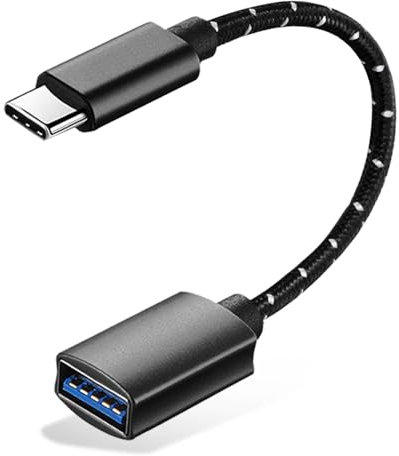 Adapter USB C auf USB, OTG Typ C auf USB USB C Kabel, USB C Adapter, kompatibel mit iPhone 16/15 Pro Max, iPad Pro, MacBook Pro, Samsung Galaxy S24/S23, Note 20 Ultra, Google Pixel, Huawei P50