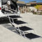 Escalier de Voiture Pliable pour Grands Chiens, Rampe d'escalier pour Chien avec Surface Antidérapante，Rampes Légères pour Chien pour Voiture et SUV pour Chiens Jusqu'à 80kg