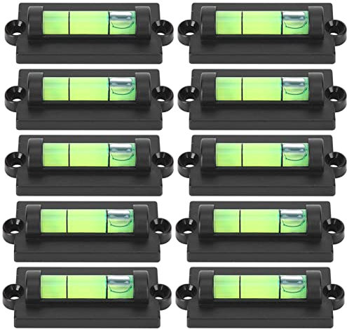 10-teilige Wasserwaage für Kamerastative, Wasserwaage mit Universeller Halterung für Kugelkopf, Fotorahmen und Wandfarbe