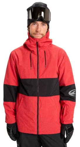 Quiksilver High In The Hood - Funktionelle Snow-Jacke - M - Rot.