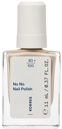 KORRES No No Nail Polish 25 Beigy Pink – veganer 10-Free Nagellack mit Gel-Effekt, hoher Deckkraft & brillantem Glanz, splitterfest, 11 ml – natürlich gepflegte Nägel ohne Schadstoffe