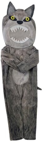 The Boo Crew - Halloween Doll Werewolf Costume, Idea for Soft Plush Figure for Room Decor, Spooky Tabletop Decoration, Seasonal Collectable, Tradition for Kids & Adults