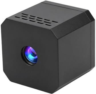 Getdoublerich Mini Kamera, magnetisch Sicherheitskamera, 4K HD WLAN Überwachungskamera innen, kein Internet erforderlich, Remote Viewing für Sicherheit mit APP, mit Bewegungserkennung/Nachtsicht (F1)