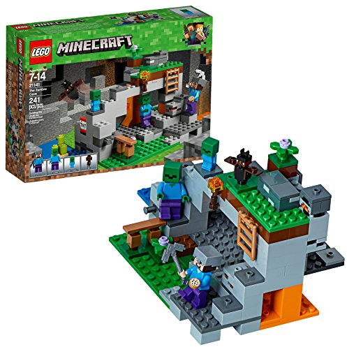 LEGO Minecraft - La Cueva del Zombie - Juego de construcción 241 Piezas - Ref: 21141