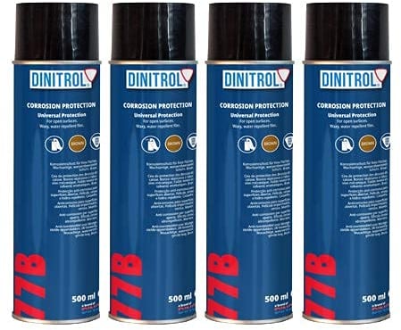 Dinitrol 77B Hohlraumwachs (hellbraun) 500 ml x 4