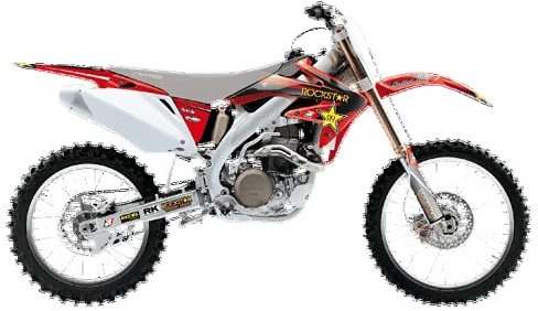 Blackbird Racing 89809/54 Aufkleber-Set Rockstar Energy Honda 2134L
