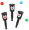 Baker Ross AX583 Penguin Catch Ball Games - Pack of 6, Our Catcher Scoop Perfect for Festive Activities, Parties or Xmas Eve Gifts