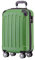 BEIBYE Hartschalen-Koffer Trolley Rollkoffer Reisekoffer Handgepäck 4 Rollen (M-L-XL-Set) (Olive, M)
