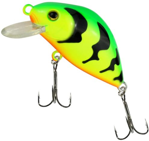 Seika Pro Wobbler Kamakura 6cm 13,8g - Crankbait, Farbe:Fire Tiger