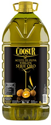 COOSUR - Aceite de Oliva Virgen Serie Oro - Garrafa 5 Litros