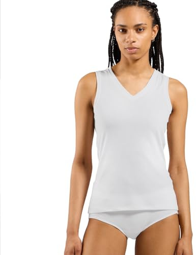Odlo Unterhemd für Damen Ärmellos Active F-Dry Light | Funktionsshirt | Funktionsunterwäsche