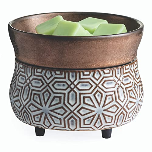Candle Warmers BRONZE GEOMETRIC 2 in1 Classic Duftlampe elektrisch