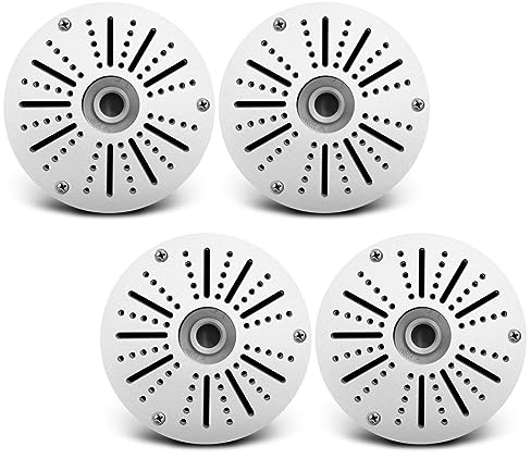 (Anschlussdose für Dome und Bullet Kameras)Abzweigdose für CCTV-Kamera, Outdoor Kamera Anschlussdose, Universal Abzweigdose für Überwachungskamera, aus Aluminium, Kamera-Abzweigdose (4 Pcs)