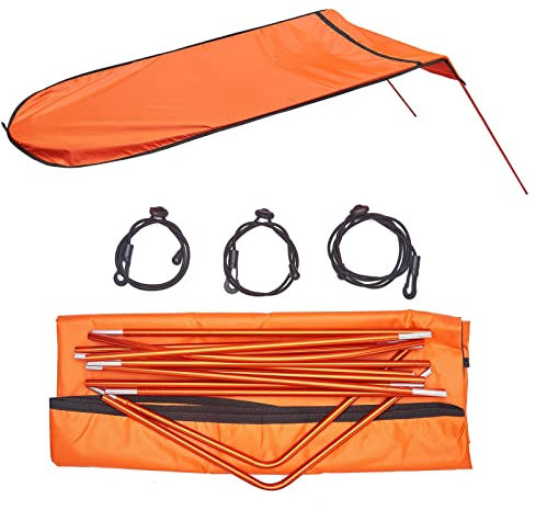 Kayak Ombra baldacchino | Kayak Ombrello da Sole Outdoor Beach | Telo Impermeabile Beach Essentials per Kayak