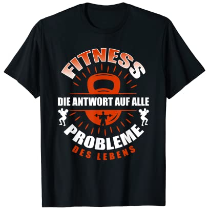 Fitnessstudio und Krafttraining, Fitness T-Shirt