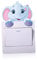 WHAMVOX 8pcs Cartoon Animal Wall Decals Decorative Stickers for Light Outlets Features Elephant Panda Easy to Apply Removable Material for Boys and Girls Rooms
