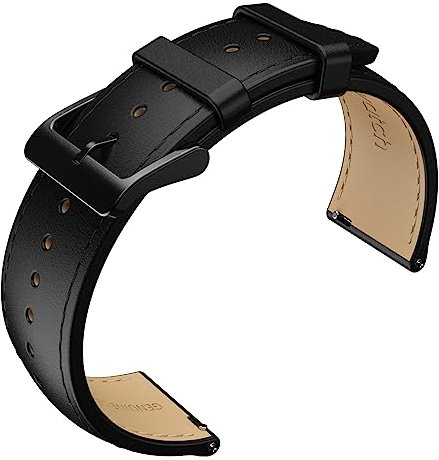 Ticwatch Pro 5 Smartwatch 24 mm Uhrenarmband, Smoking Schwarz, Einheitsgröße