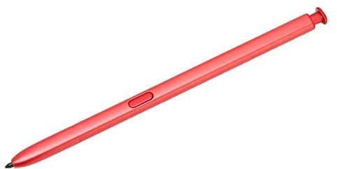 Stylet pour Note 10 Lite, Stylet pour Téléphone Portable Haute sensibilité Touch S Pen Stylet Officiel avec Pointes Pince à épiler, Stylet de Remplacement pour Smartphone (Rouge)