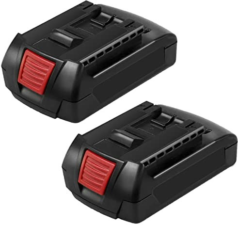 Kengdor 2 confezioni da 3,0 Ah di ricambio per batteria da 18 V per batteria BAT607 BAT607G BAT614 BAT614G 2607336078 2607336150 2607336224 2607336234