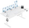 Devoko Electric Standing 180x80 cm, Height Adjustable Ergonomic Stand up with 2 Memory Preset, White