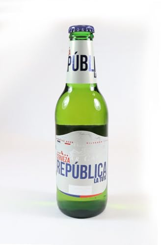 Cerveza República La Tuya - La Cerveza de Alofoke - Pilsner Dominicana - Pack 24 unidades 33cl - 3,5%
