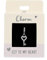 Depesche 11785-090 Charms Express Yourself - Pendentif pour Collier et Bracelet, clé de cœur, argenté, comme Petit Cadeau