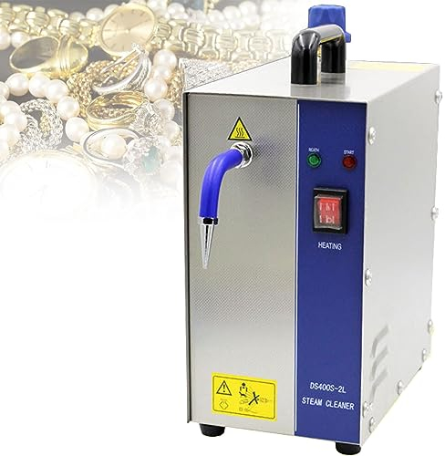 Machine électrique Fabricant Nettoyeur à Vapeur de Bijoux en Acier Inoxydable, Nettoyage de Bijoux, Lavage de Nettoyage à la Vapeur de Bijoux en Argent Or, 2L