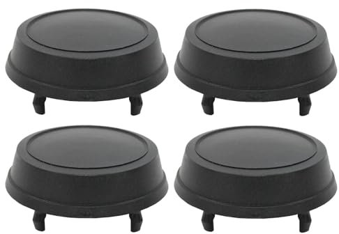 4 Pièces Cache Moyeux pour Ford Transit Mk4 Mk5 Mk6 Mk7 (1991-2014),Enjoliveurs Centre de Roue Caches Emblème Cache Moyeux de Roue Voitures Enjoliveurs Décoratifs Accessoires
